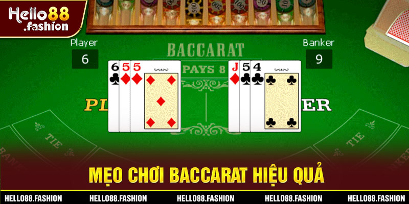 Mẹo chơi baccarat hiệu quả