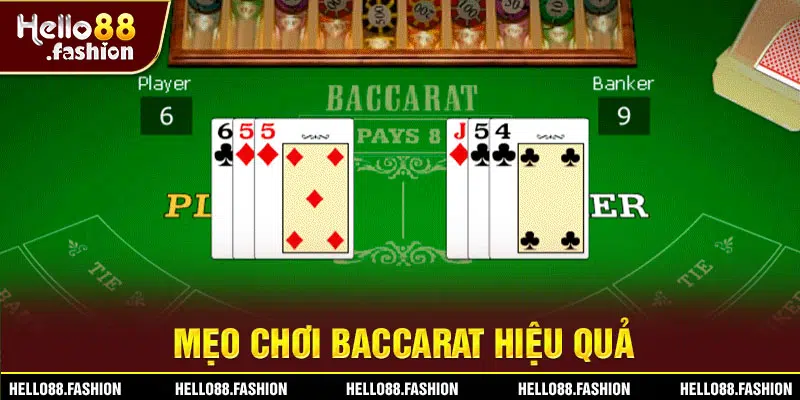 Mẹo chơi baccarat hiệu quả