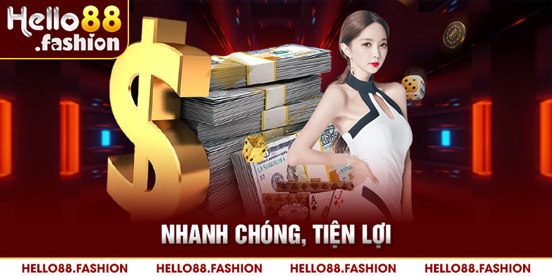 Rút tiền Hello88 phải theo quy trình