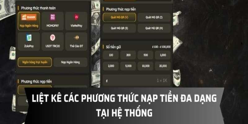 Đa dạng các phương thức nạp tiền BJ88 hiện đại